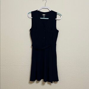 DKNY Dark Blue Mini Dress
